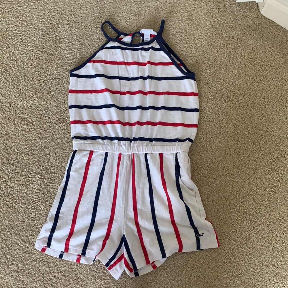 Vineyard Vines Girls 10/12 Romper